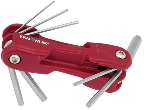 Kraftwerk 3623 – Set 8 Schlüssel männlich in Taschenmesser 1.5 – 8 mm