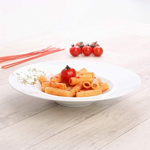 Holst Porzellan/Germany ST 025 Plato hondo 25 cm Style, blanco, 25 x 25 x 4.5 cm, 2 Unidades
