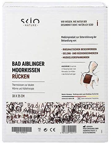 MOORKISSEN Bad Aiblinger Rücken 25x38 cm 1 St