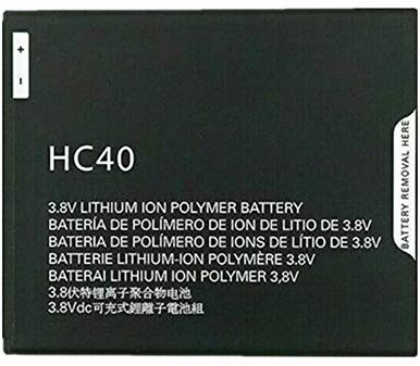 WXKJSHOP Battery Replacement for Moto C Moto M2C63 XT1754 XT1758 XT1755 HC40 3.8V 2350mAh