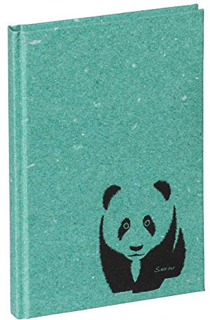 Pagna 26051-17 Notizbuch A6 Panda 128S dotted lines