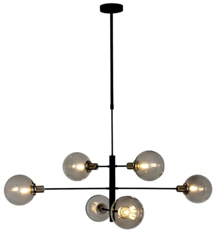 Steinhauer hängelamp Constellation - metall - metall - 105 cm - E14-2709ZW