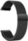 LYYLTX Metal Magnetic Watch Band Mesh Woven Quick Release Strap Adjustable Stainless Steel Replacement Straps for Women Men 14mm 16mm18mm 20mm 22mm 24mm (22mm,Black)
