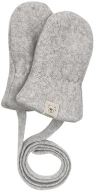 maximo GOTS BABY-Fausthandschuhe Fleece, ohne Daumen Made in Germany Baumwollfleece