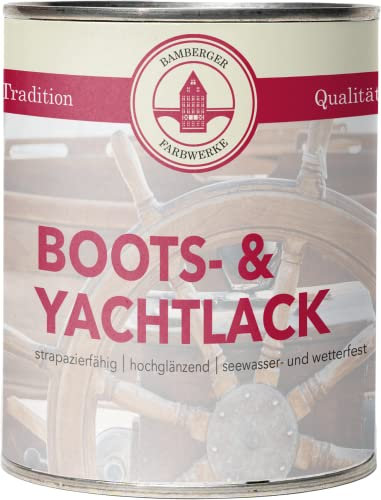 Bamberger Farbwerke Bootslack Yachtlack Holzlack Klarlack (5L, Transparent)