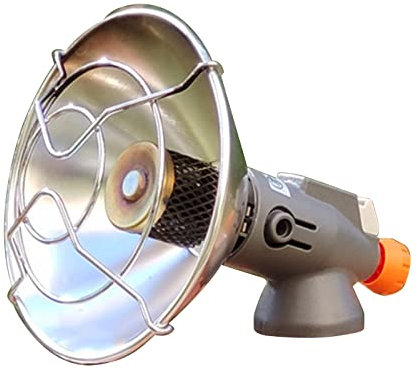 AMONIDA Camping-Heizungswärmer, Piezo-Zündungs-Gasheizung, Bequem Zum Angeln zu Verwenden