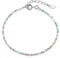 MATERIA by Matthias Wagner Edelstein Armband Silber 925 Damen Schmuck mehrfarbig SA-34