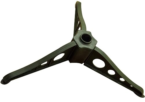 CLISPEED Universal Christmas Tree Stand, 40cm Xmas Tree Base Plastic Christmas Holder Bracket Legs Xmas Support Rack Artificial Fixators Fits 19mm Pole