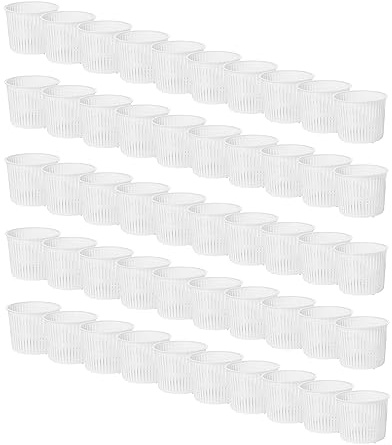 50 x Käseform 5.5 x 5cm – Variationen | Kunststoff-Käseform | Korb für Käse