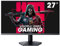 KOORUI Ecran PC Gamer 27 Pouces, Moniteur PC QHD, 170Hz, 1ms, Adaptive Sync (2560 x 1440p, DCI-P3 90%, SRGB 100%, HDR 10, HDMI, DisplayPort, VESA 75x75)