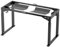 Ultradesk Uplift Frame V2 Structure de Bureau Électrique pour Ordinateur ou Table de Bar, Plateau de Table 140 à 180 cm, Hauteur Réglable de 72 à 116 cm, Métal pour Gaming Gamers, Noir