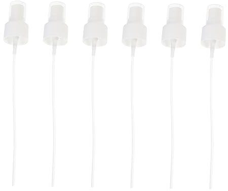 Ipetboom 40st Kosmetische Flaschendüse Nebelsprüher Ersatzpumpe Schuhclips Sprühdüse Kosmetische Sprühflaschen Kosmetische Airbrush Graspads Für Hunde Wasserkocher Plastik Weiß Kosmetik
