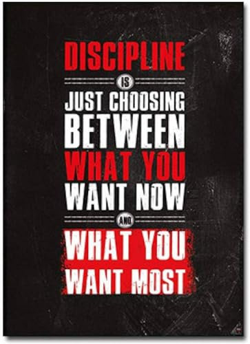FURLOU Gym-Poster mit Seidendruck, Fitness-Übungs-Wandbild, Kunstfoto, Fitnessstudio-Dekoration, Herren-Fitnessraum – 50 x 70 cm