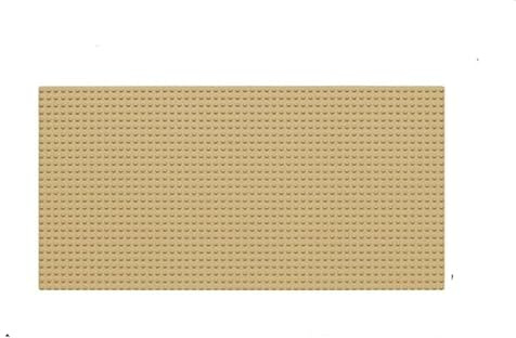 WANGE W8804-07 Grundplatte sandgelb 28x56 Noppen W8804-07