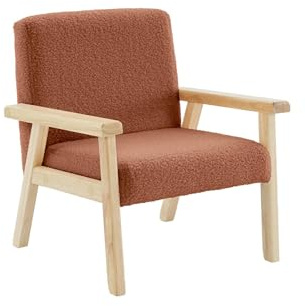 sweeek - Skandinavischer Kindersessel aus Holz, B 47 x T 43,5 x H 50 cm - ISAK