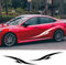 TNXPYXI 2 stücke Auto Racing Sport Aufkleber Auto Vinyl Seitenschweller Aufkleber Lustige Grafik DIY Styling Aufkleber Auto Tuning Zubehör
