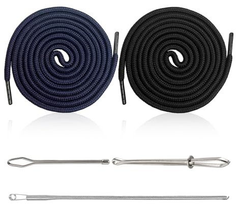 Celiodd 2 Pcs Kordel für Jogginghose Kordelzug Universal 160cm Kordel für Hosenbund Jogginghose Band Hosenbänder Kordelzug mit Metallenden und Durchziehnadel Kordelband für Hosen, Hosen Kordel