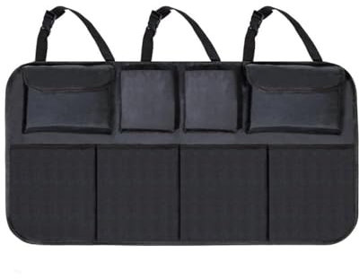 ZDDYUU Kofferraum Organizer Auto für VW Golf 6 GTI Golf 7 Golf 7 GTI Golf Tdi Golf Sportsvan, Auto Aufbewahrung Stärker Autobox Kofferraum Universal Kofferraumtasche Autotasche