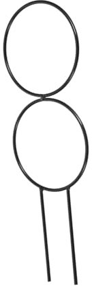 ROMISBABA Support pour Plantes Grimpantes en Treillis Structure Solide Mur De Jardin Treillis pour Plantes Dintérieur Et Dextérieur Noir