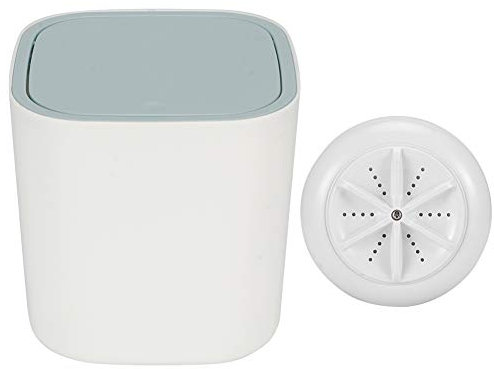 3.8L Portable Washing Machine Electric Laundry Washer USB Powered Table Top Washing Machines Underwear Washing Machine, Shock Technology, Spiral Water and Turbines