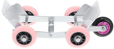 Cabilock 1 pièce Dolly de Déplacement de Électrique Outil de Manutention Pneu Pratique pour Voitures et Vélos Capacité Compact et Portable Couleur Aléatoire Couleur Aléatoire