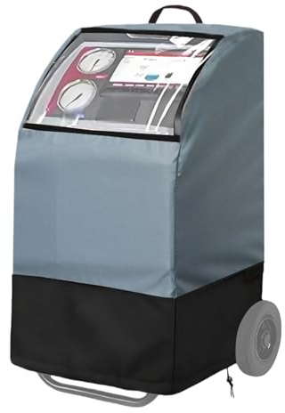 Staubschutz für AC-Maschine – AC-Zubehör – Klimaanlage Staubschutz mit Fenster – für HVAC-Techniker Reparaturspezialisten Werkstatt Klimaanlage Maschine