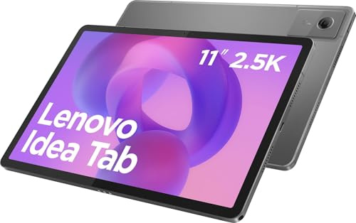 Lenovo Idea Tab ZAFR0923US - Tablet 11 Dimensity 6300-4GB RAM, 128 GB di archiviazione, Android 15-2.5K - 90 Hz - Grigio Luna