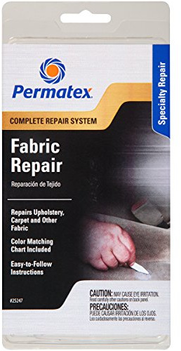 S/S Permatex® - Fabric Repair Kit - Repairs Upholstery, Carpet, Furniture #25247