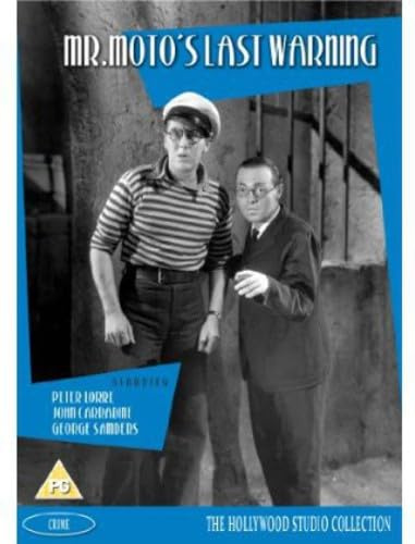 Mr Moto's Last Warning [DVD] [UK Import]