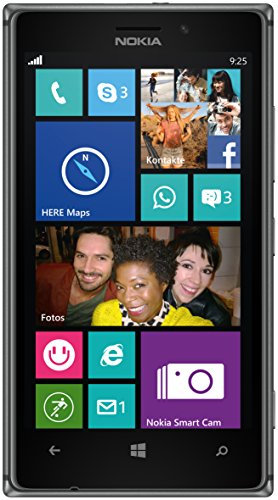 Nokia Lumia 925 Smartphone débloqué 3G (Ecran: 4.5 pouces - 16 Go - Windows Phone 8) Noir (Import Europe)