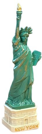 Great Places To You 10,2 cm Freiheitsstatue Statue Replica mit Kupfer Tint; Statue of Liberty Souvenir Figur von New York City