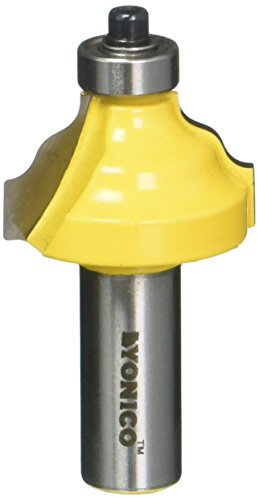 Yonico 13125 - Wavy Edge Forming Router Bit, Cutting Depth: 3/8 - 1/2 Shank