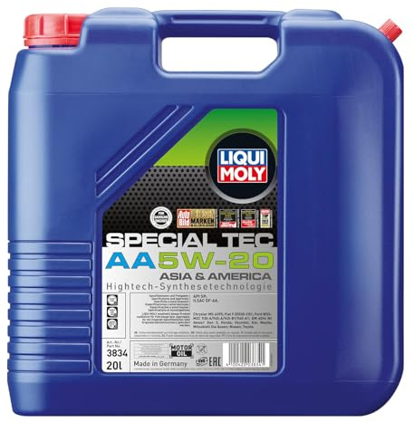1x 20L Liqui Moly Motoröl Special Tec Aa 5W-20