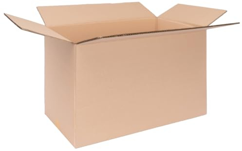 verpacking Faltkartons 650 x 350 x 370 mm variable Höhe KK 130 Braun [Größe und Stückzahl wählbar] 2-wellige Kartons Versand 50 Stück