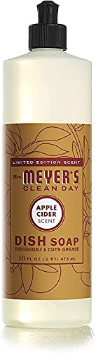 Mrs. Meyer de vaisselle pour savon cidre de pomme – 453,6 gram