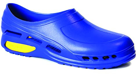 Scarpa professionale ultra leggera, zoccoli sanitari in gomma, mizura 37, colore blu