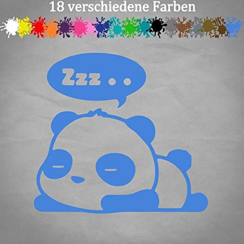 Koalabär Sticker 13x12cm Auto Schlafen Beutelbär Wombat Koala Bear Australien 98-Enzian