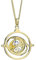 The Carat Shop Hogwarts Zeitumkehrer, vergoldet, Halskette mit Swarovski-Kristallen