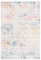 Safavieh Boho Teppich für Wohnzimmer, Esszimmer, Schlafzimmer - Tulum Collection, Kurzer Flor, Elfenbein und Fuchsia, 240 x 300 cm