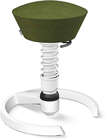 aeris Swopper – Ergonomischer Hocker – Bürohocker höhenverstellbar – Vielseitiger Sitzhocker für einen gesunden Rücken – Bürostuhl ohne Rollen, Feder Standard