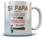 Mug Papa Cadeau Fête Des Pères Idées Cadeaux Anniversaire Tasse Bricoleur 11 Oz. Blanc