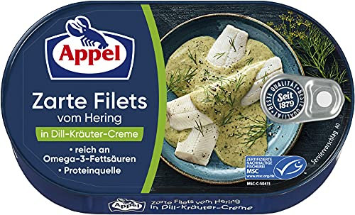 Appel Zarte Filets vom Hering in Dill-Kräuter-Crème, 200 g