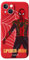 Marvel-iPhone-Hülle, mit Avengers-Figur, iPhone 13, Spider-Man, iPhone 13, stoßfeste Silikon-Schutzhülle (15,5 cm) mit weichem, kratzfestem Mikrofaser-Futter