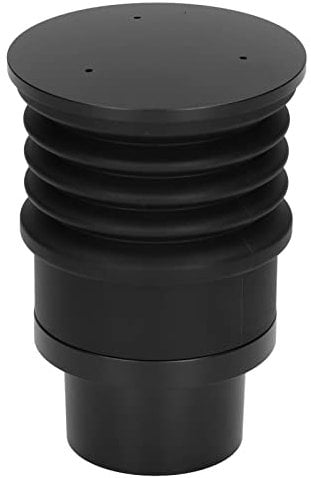 Maquer Grinder Single Dose Hopper, Advanced Add-On Hand Pressure Silicone Dose Hopper with Silicon Bellow for 52-70mm/2.0-2.8in Burr Coffee Grinder, Clean up Remaining Powder, Black Color