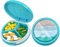 Tablettenbox 3 Fächer Pillendose Wasserdichte Medikamentenbox Pillenbox für Reise & täglichen Fächern für Medikamente,Vitamine, Fischöl,Nahrungsergänzungsmittel usw.