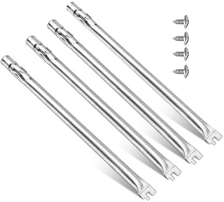 Derurizy 49,5 cm 62752 Grillbrenner Set für Weber Genesis 300 Serie, Brennerrohr Ersatz Weber Genesis E310 E320 E330 S310 S320 S330 EP310 EP320 EP330 mit Frontsteuerung
