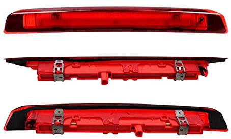 HZ-DESIGN Bremslicht 3. Bremsleuchte für Heckklappe in Rot LED kompatibel mit Ford B-Max FOCUS III Turnier MONDEO IV Turnier