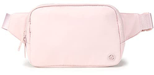 Everywhere Gürteltasche, groß, 2 l, Pander, wasserdicht, überall, Bauchtasche für Damen und Herren, mit verstellbarem Riemen., Pink, Large, Einfarbig