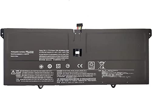 Bestome Ersatz Akku Kompatibel mit Idea pad Flex Pro-13IKB Yoga 920 920-13IKB Glass 920-13IKB-80Y7 80Y8 81TF Yoga 6 Pro 13IKB 5B10N01565 5B10W67249 L16C4P61 L16M4P60