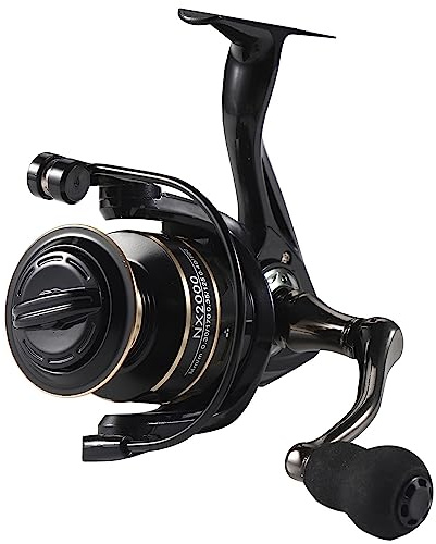YZOTEK Mulinelli da Pesca - Mulinelli Leggeri 12BB Ultra Liscio 20-55LBs Max Trascinare Rulli Mulinelli per la Pesca in Acqua Salata e d'acqua Dolce, 5.2: 1, 2000 - Serie 7000